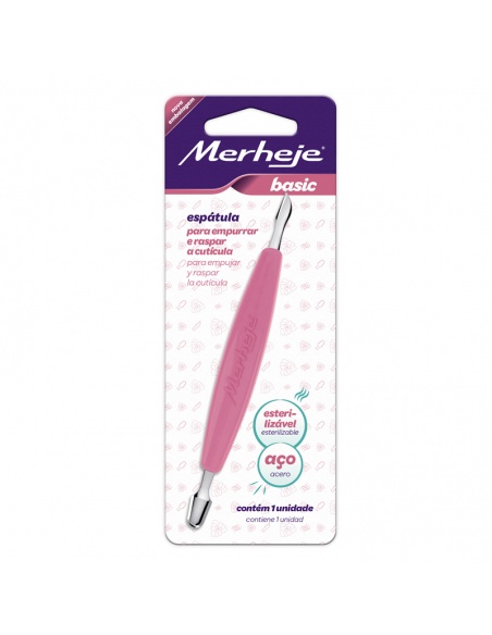 ESPATULA PARA MANICURIA MERHEJE X1