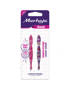 PINZA PARA DEPILAR MERHEJE BASIC X2 DEC