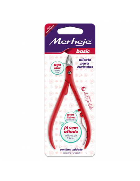ALICATE PARA CUTICULAS MERHEJE BASIC