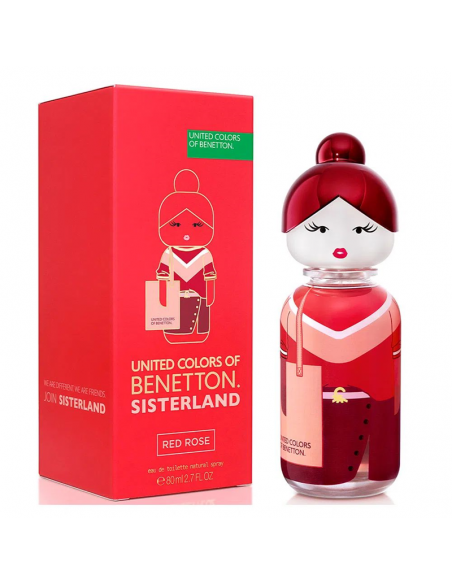 BNT SISTERLAND RED ROSE EDT X80CC