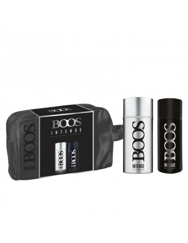 SET DE PERFUME BOOS INTENSE + DEO + NECESER 60 CC