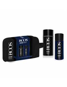 SET DE PERFUME BOOS INTENSE NIGHT EDP + DEO + NECESER 60 CC