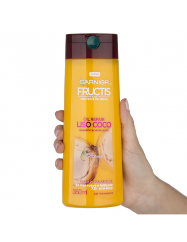 SHAMPOO FRUCTIS LISO COCO 350 CC