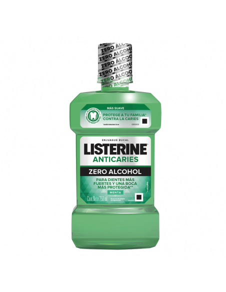 ENJ.BUCAL LISTERINE ZERO ANTICARIES 250CC