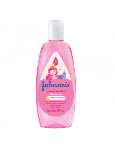 SHAMPOO JOHNSON S BABY GOTAS DE BRILLO 200 CC