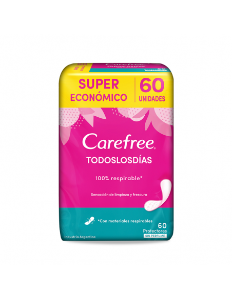 PROT.DIARIO CAREFREE S/P 60UN
