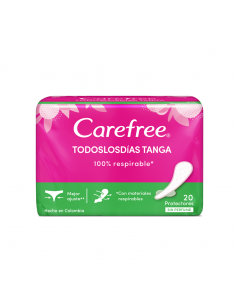 PROT.DIARIO CAREFREE T DIAS TANGA S/P 20UN