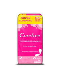 PROT.DIARIO CAREFREE PROTEC 80UN