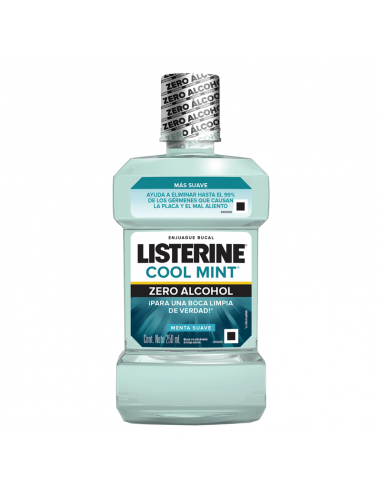 ENJUAGUE BUCAL LISTERINE ZERO COOL MINT 250 CC