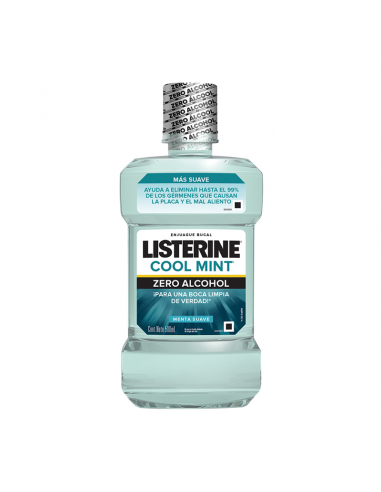 ENJUAGUE BUCAL LISTERINE ZERO COOL MINT 500 CC
