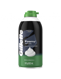 ESPUMA D AFEITAR GILLETTE FOAMY MENT 312GR