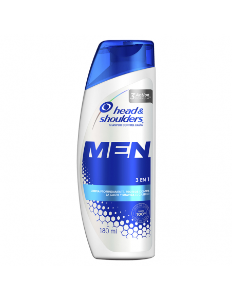 SH.HEAD & SHOULDERS HOMBRE 3EN1 180CC