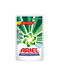 DET.LIQ ARIEL LIMPIEZA PROFUNDA POUCH 400C