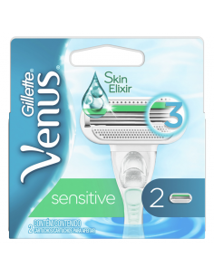 GILLETTE VENUS SENSITIVE REP 2U