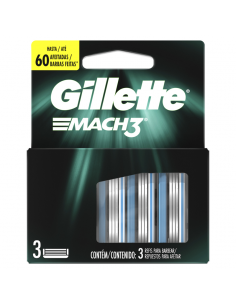 GILLETTE MACH 3 REGULAR REP 3UN