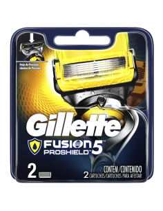 GILLETTE FUSION PRO SHIELD REP 2UN