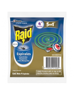 ESPIRALES RAID VERDE 4UN