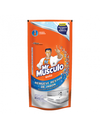 LIMPIADORES MR. MUSCULO REPUESTO DOY PACK 450 CC