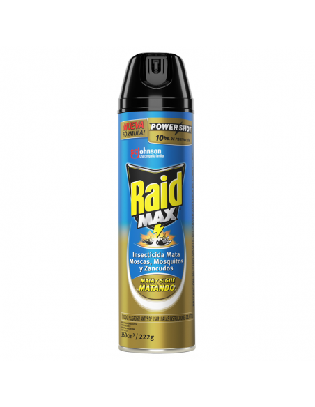 INSECTICIDA RAID MMM DOBLE ACCION 360C