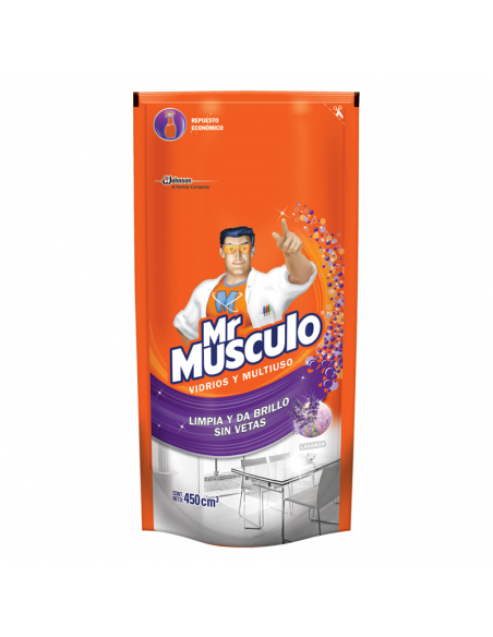 LIMPIAD.MR MUSCULO VIDRIO Y MULT DP 450CC