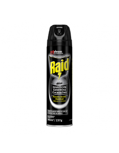 INSECTICIDA RAID EXTERMINADOR NEGRO 390CC