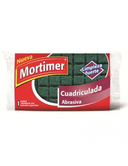 ESPONJA MORTIMER ABRASIVA 1UN