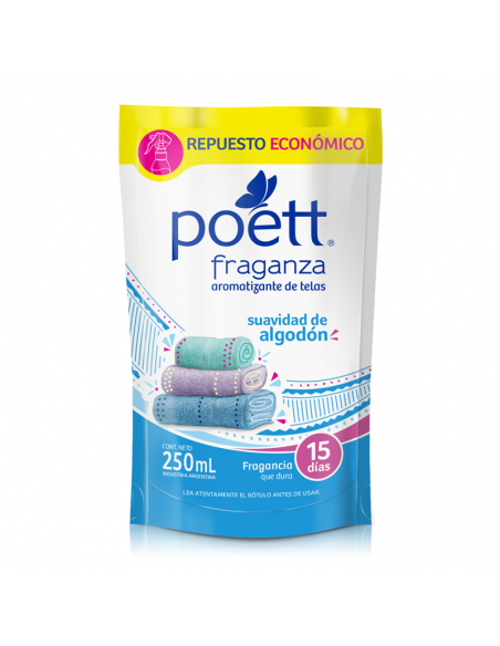 PERFUME P/TELAS POETT SUAV ALG DP 250CC