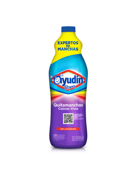 QUITAMANCHAS AYUDIN ROPA COL VIVOS 1500CC