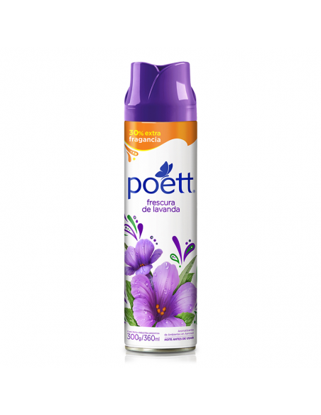 DEO.AMB POETT FRESCURA DE LAVANDA 360CC