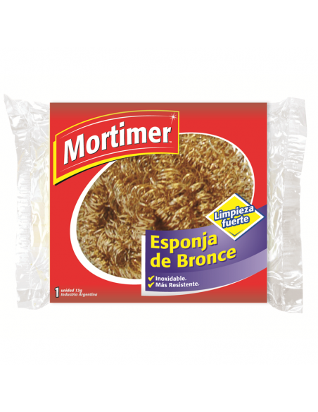 ESPONJA MORTIMER BRONCE 1UN