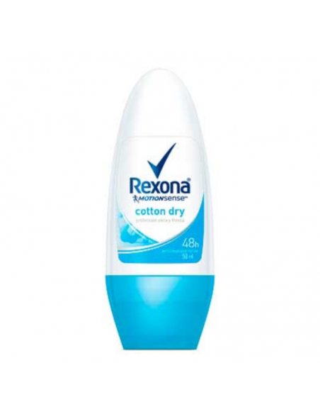 DESODORANTE PERSONAL REXONA ROLL-ON COTTON 50 CC