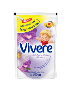 SUAVIZANTE VIVERE VIOL Y FL BLANCAS DP 900