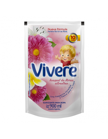 SUAVIZANTE VIVERE BOUQUET FLOR SIL DP 900