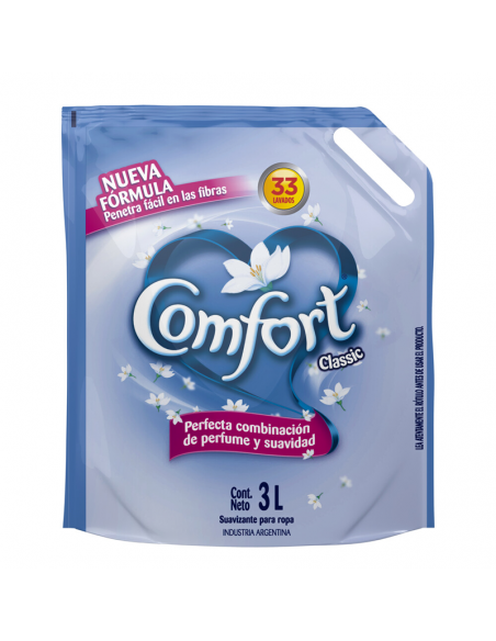 SUAVIZANTE COMFORT REG CLASSIC DP 3LT