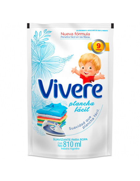 SUAVIZANTE VIVERE PLANCHA FACIL DP 810CC