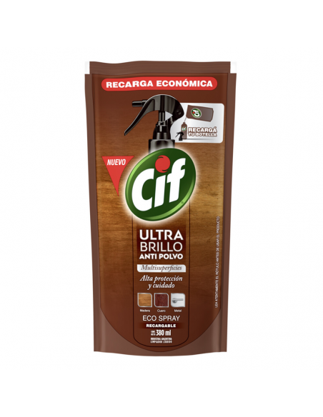LUSTRAMUEBLES CIF ANTI POLVO DP 380CC