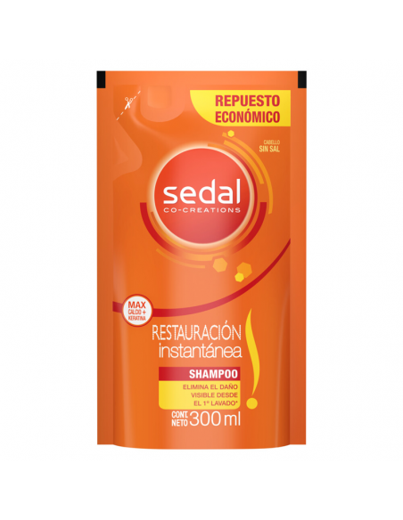 SHAMPOO SEDAL RESTAURACION INST D.PACK 300 CC