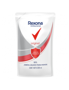 JABON LIQUIDO REXONA ANTIB ORIGINAL 220CC