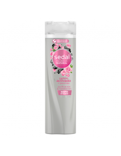 SH.SEDAL CARBON ACTIVADO Y PEONIAS 340CC