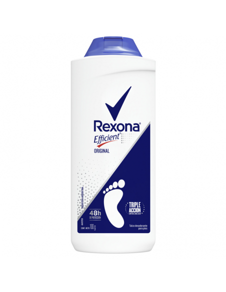 DEO.EFFICIENT P/PIES POLVO 100GR