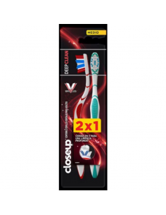 CEPILLO D.CLOSE UP DEEP CLEAN MED 2UN