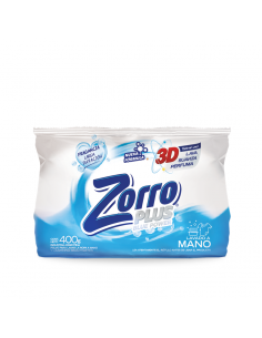 DET.POLVO ZORRO BICARBONATO REGULAR 400GR