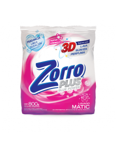 DET.POLVO ZORRO BICARBONATO REGULAR 800GR
