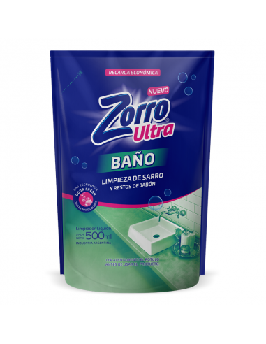 LIMPIADORES ZORRO BAñO DOY PACK 450 CC