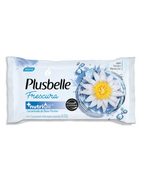 JAB.DE TOC PLUSBELLE FRESCURA VIT 3X120GR