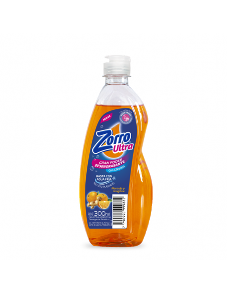 DET.ZORRO ULTRA NAR Y JENGIBRE 300CC
