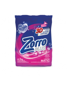 DET.POLVO ZORRO CLASICO MATIC 3KG