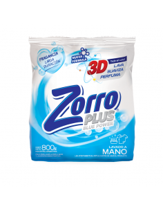 DET.POLVO ZORRO BICARBONATO MATIC 800GR