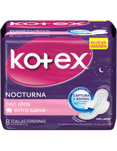 T.F.KOTEX NORMAL NOCTURNA C/A 8UN