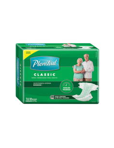 PAÑALES P/ADUL PLENITUD CLASSIC C/BAR MED